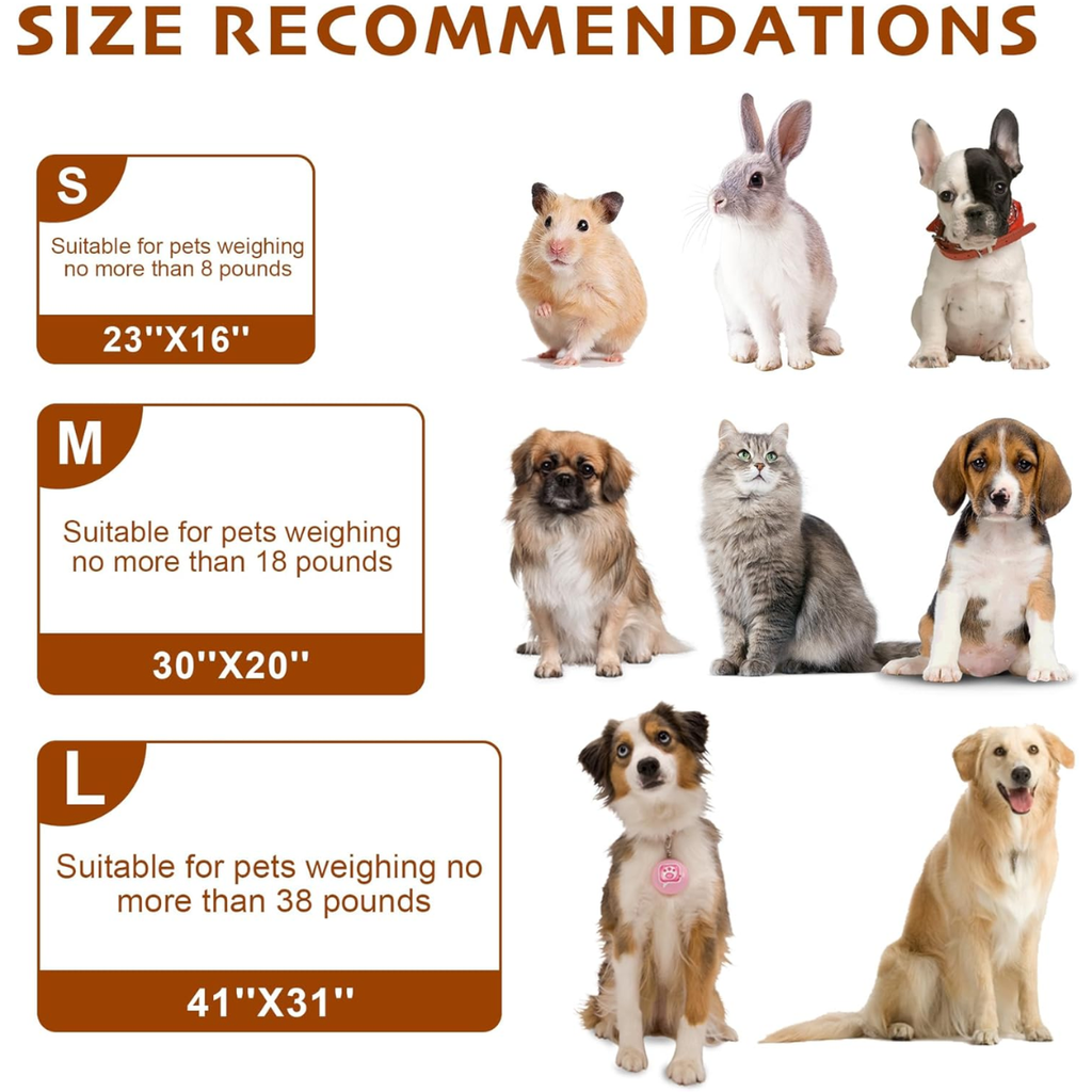 1 Pack 3 Blankets Fluffy Premium Flèche souple de couverture pour animaux de compagnie lancer pour chiot chien de chat