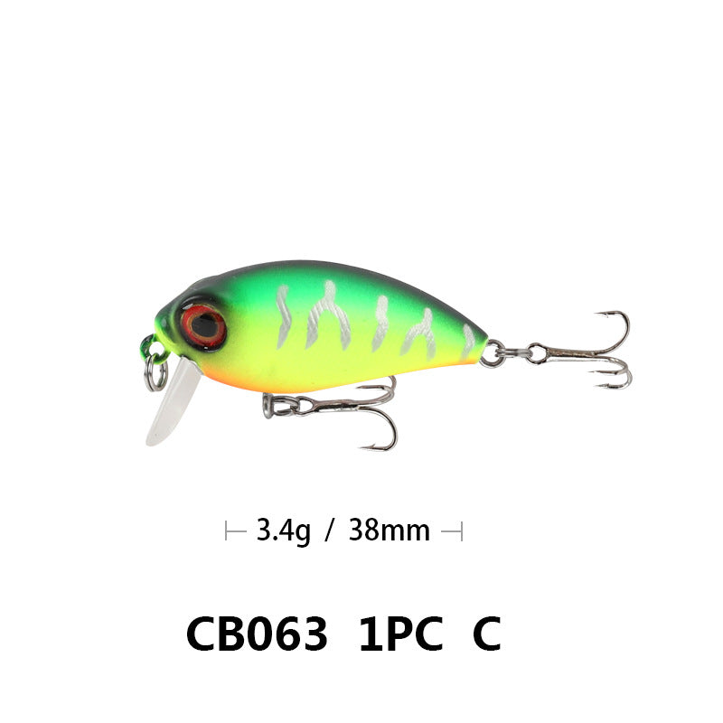 Lure Rock Cocked Bouche Lu Ya Bait Faux bionique