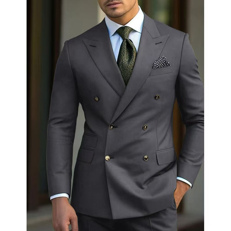 Ensemble de costumes pour hommes Vêtements d'affaires occasionnels