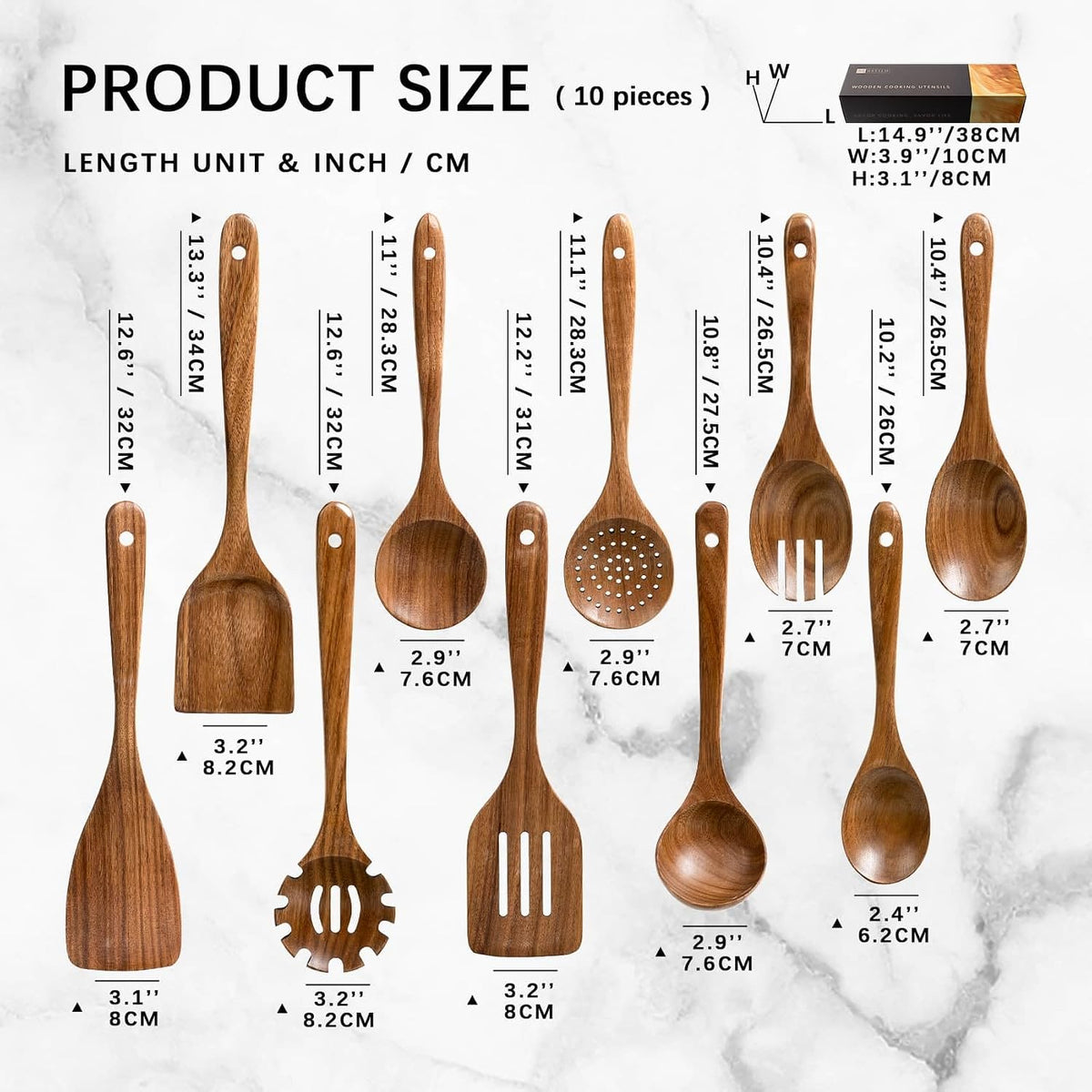 10 sachets de cuisson en bois