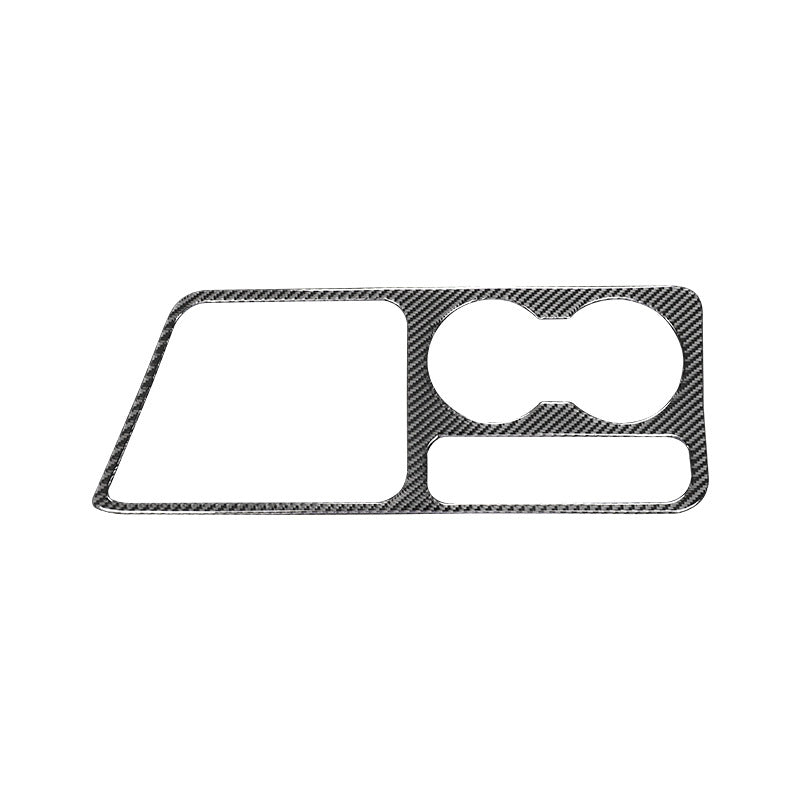 Challenger Carbon Fiber Center Console Cup Holder Sticker décoratif