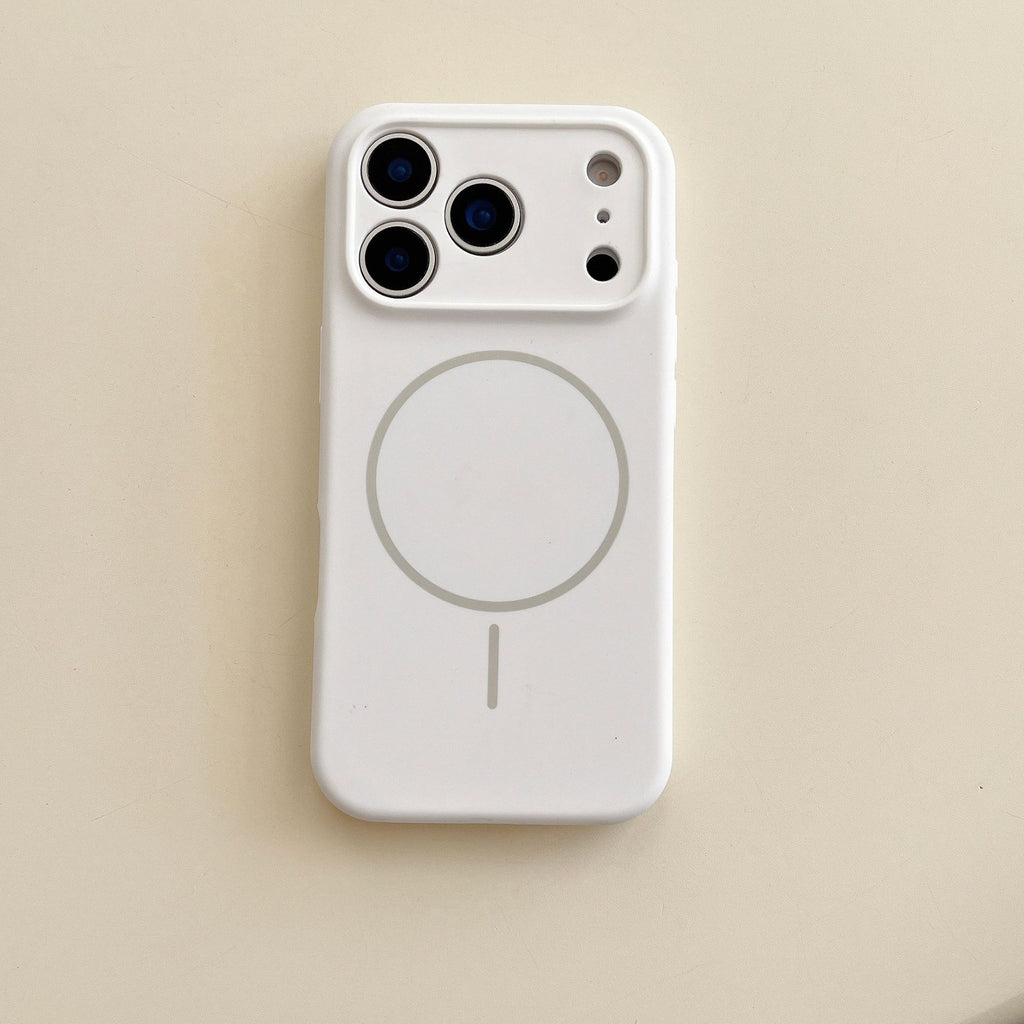 Precision Cut Silicone Magnetic Button Phone Case