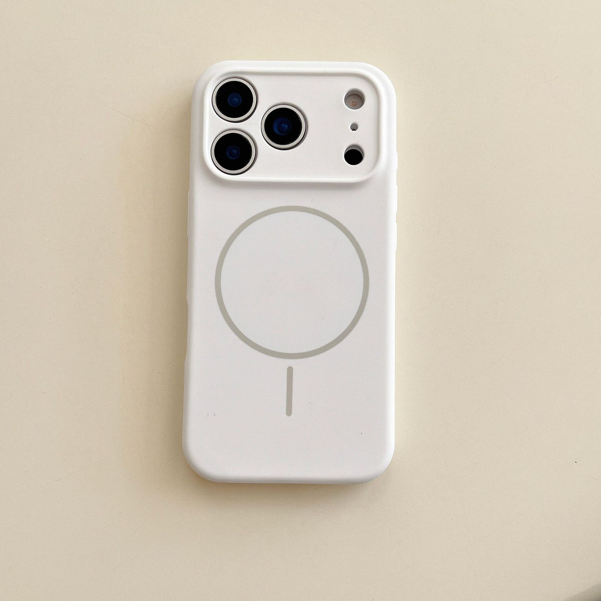 Precision Cut Silicone Magnetic Button Phone Case