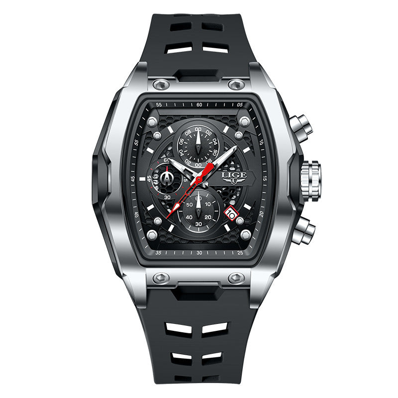 Fashion Casual Exercise Montre Quartz Homme