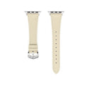 Cowhide Lychee-pattern Petite-waist Watch Strap