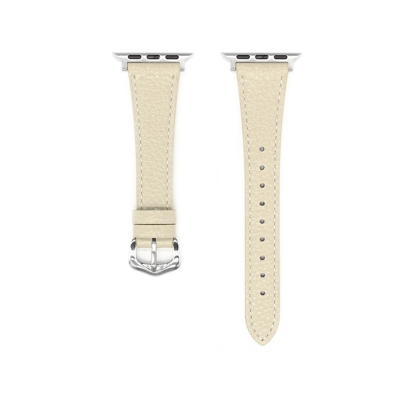 Cowhide Lychee-pattern Petite-waist Watch Strap