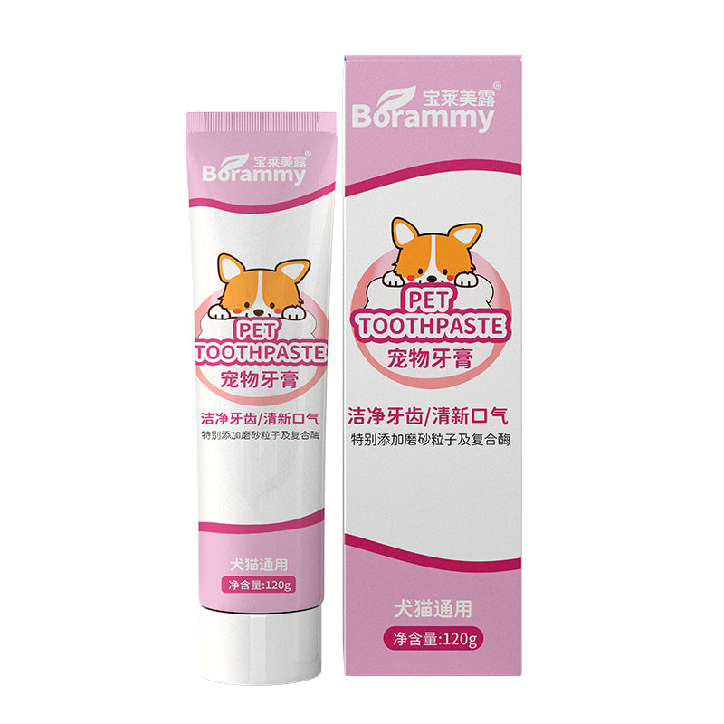 120g Chien Brosse dentaire Soins buccaux Dentifrice de chat comestible