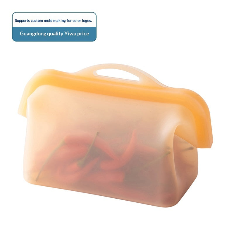 Sacs de stockage en silicone de qualité alimentaire pour fruits frais et réfrigérés