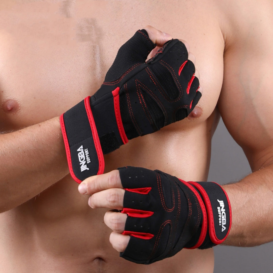 Outdoor Half-Finger Mountaineering Gloves