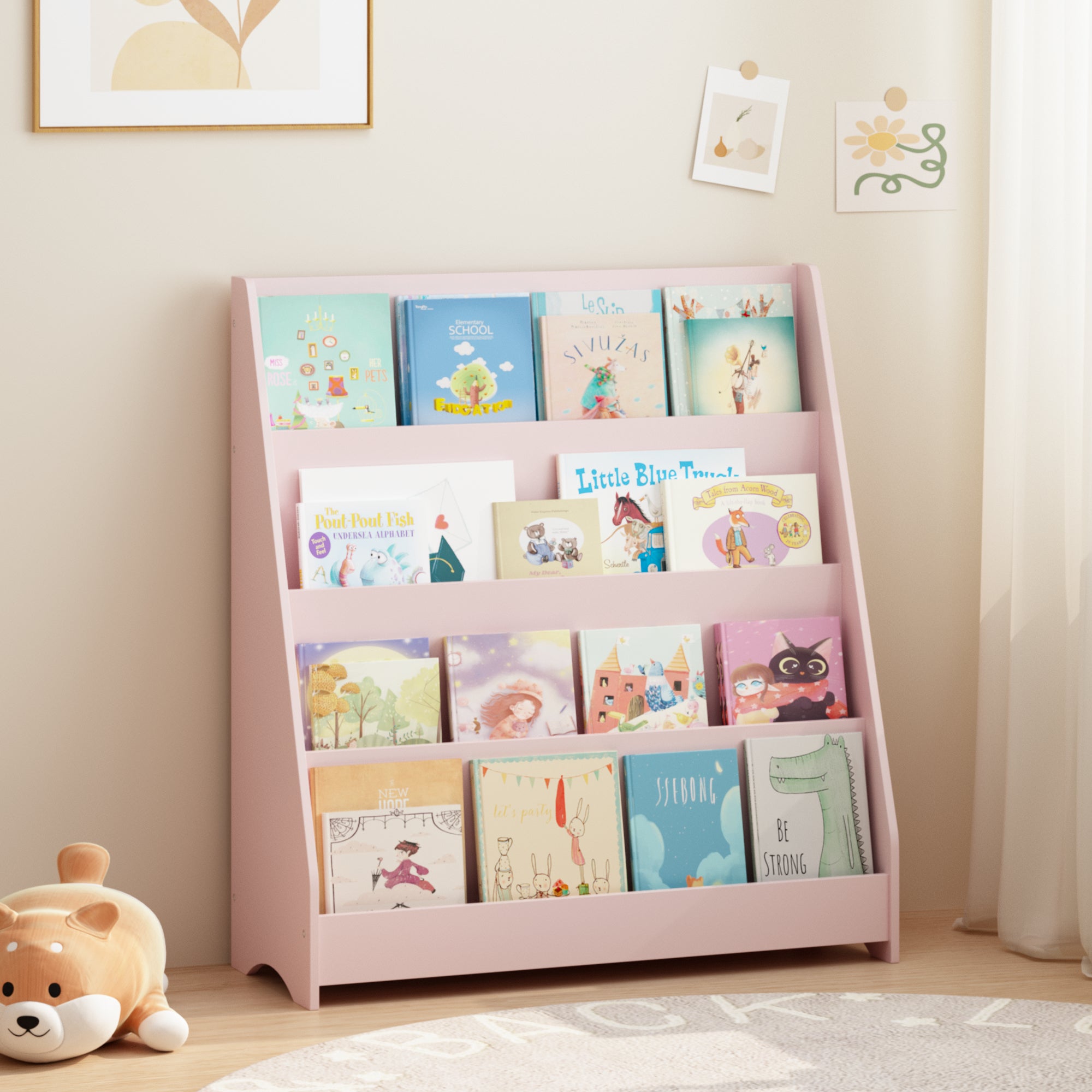 Bibliothèque pour enfants de 4 étages