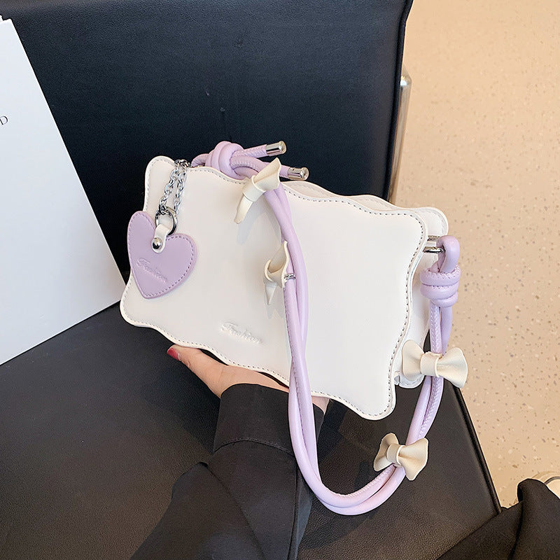 Sac à bandoulière avec Bow et Heart