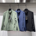 Veste de collier extensible léger pour hommes