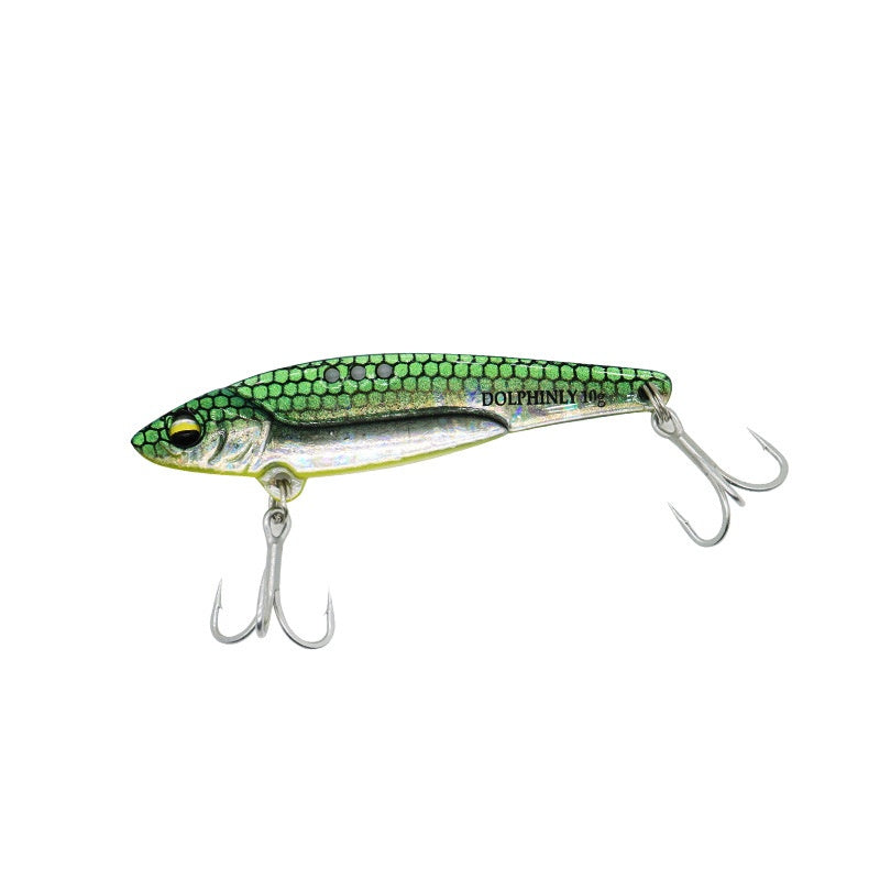 Dragon Dent VIB Lure Cuivre enduit de plomb VIB Tossing Sequins Metal