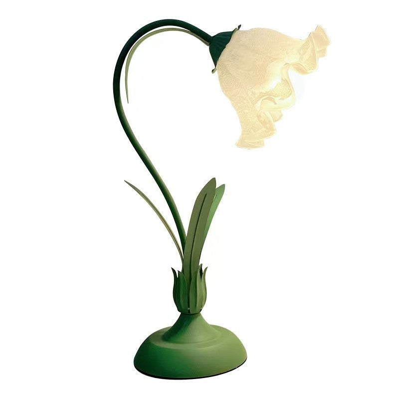 Fleur de chevet Minimaliste Creative Lily Of The Valley Flower Desk Lampe