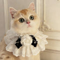 Mignon Bow-Knot Fairy Cat Drool Bib