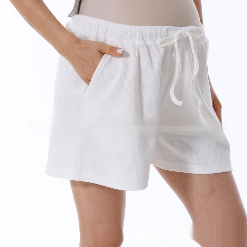 Accueil Porter un costume de grossesse courte à la gaufre d'été