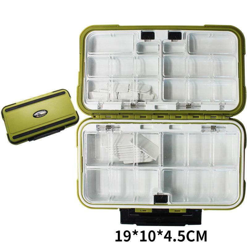 Fournitures de pêche Double couche d'accessoire de printemps Box