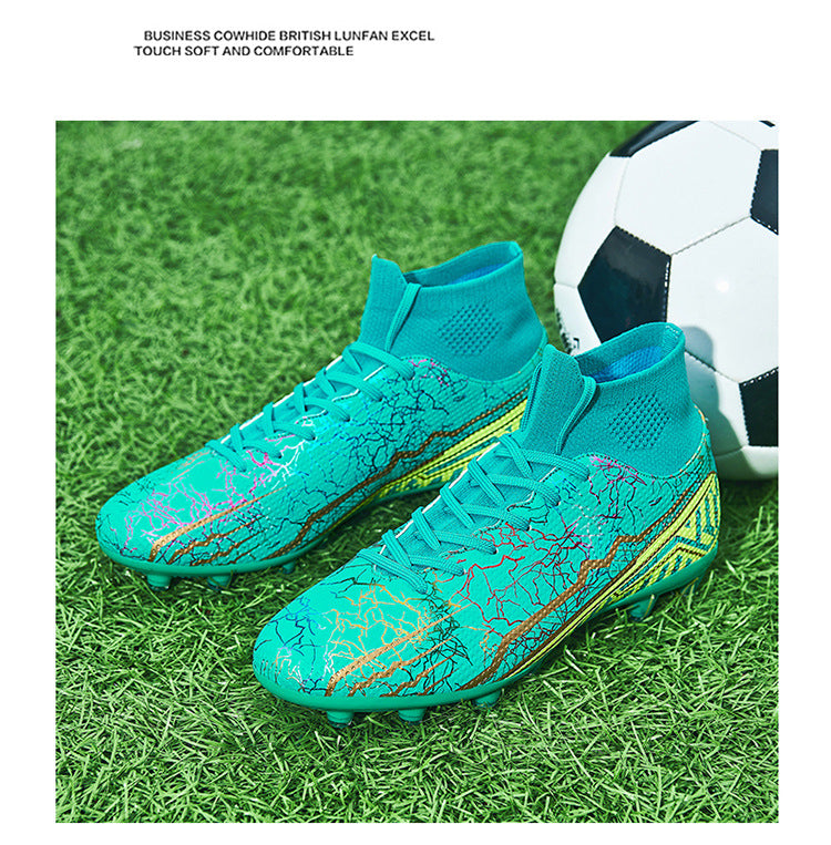 Chaussures de soccer haut de gamme pour jeunes spike Turf
