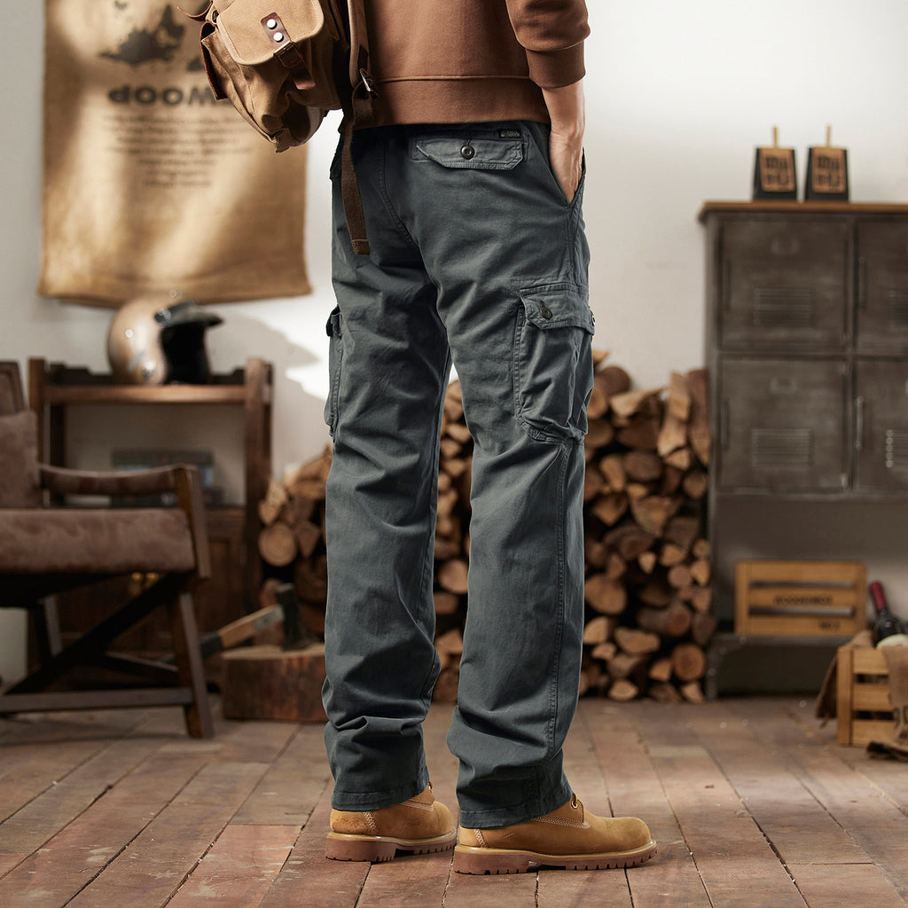 Pantalons à l'air libre et à l'air libre multi-poches pour hommes