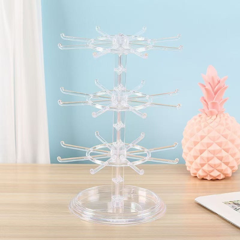 Bijoux pendentif rack-trois-couche-transparent-1 pièce