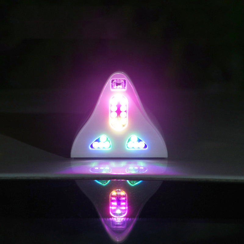 Strobe d'avertissement solaire anti-arrière