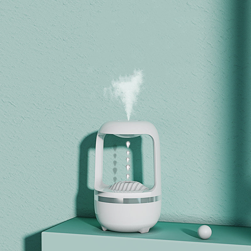 Anti Gravity Water Drop Black Technologie Humidificateur