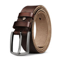 Ceinture en cuir d'alliage de première couche pour hommes