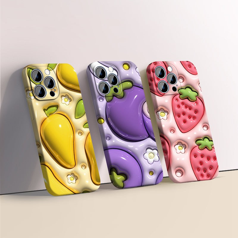 Boîtier de téléphone Premium résistant à la chute de silicone