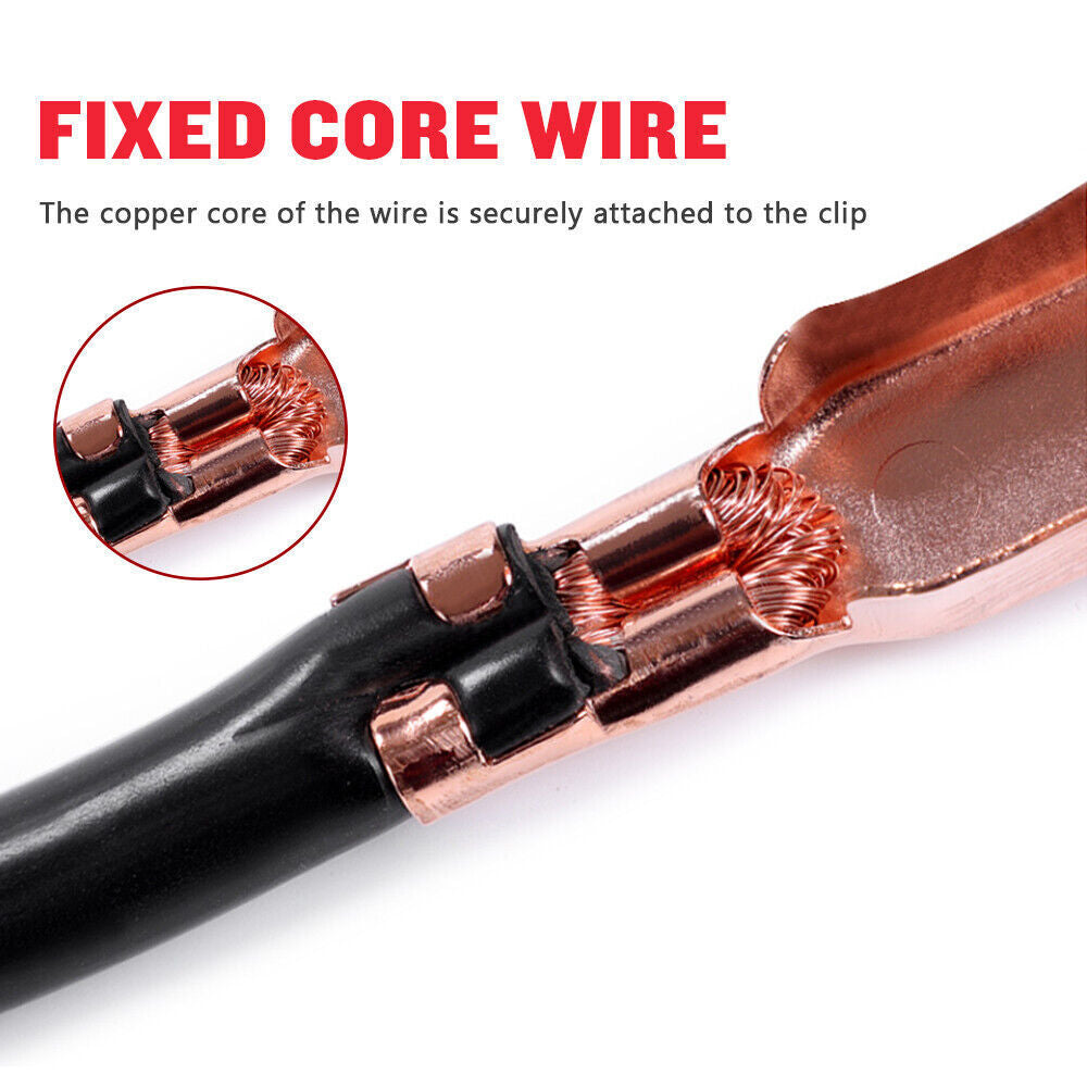 3000AMP Heavy Duty 6 6M Leads Car Van Battery Booster Jumper Starting Cables