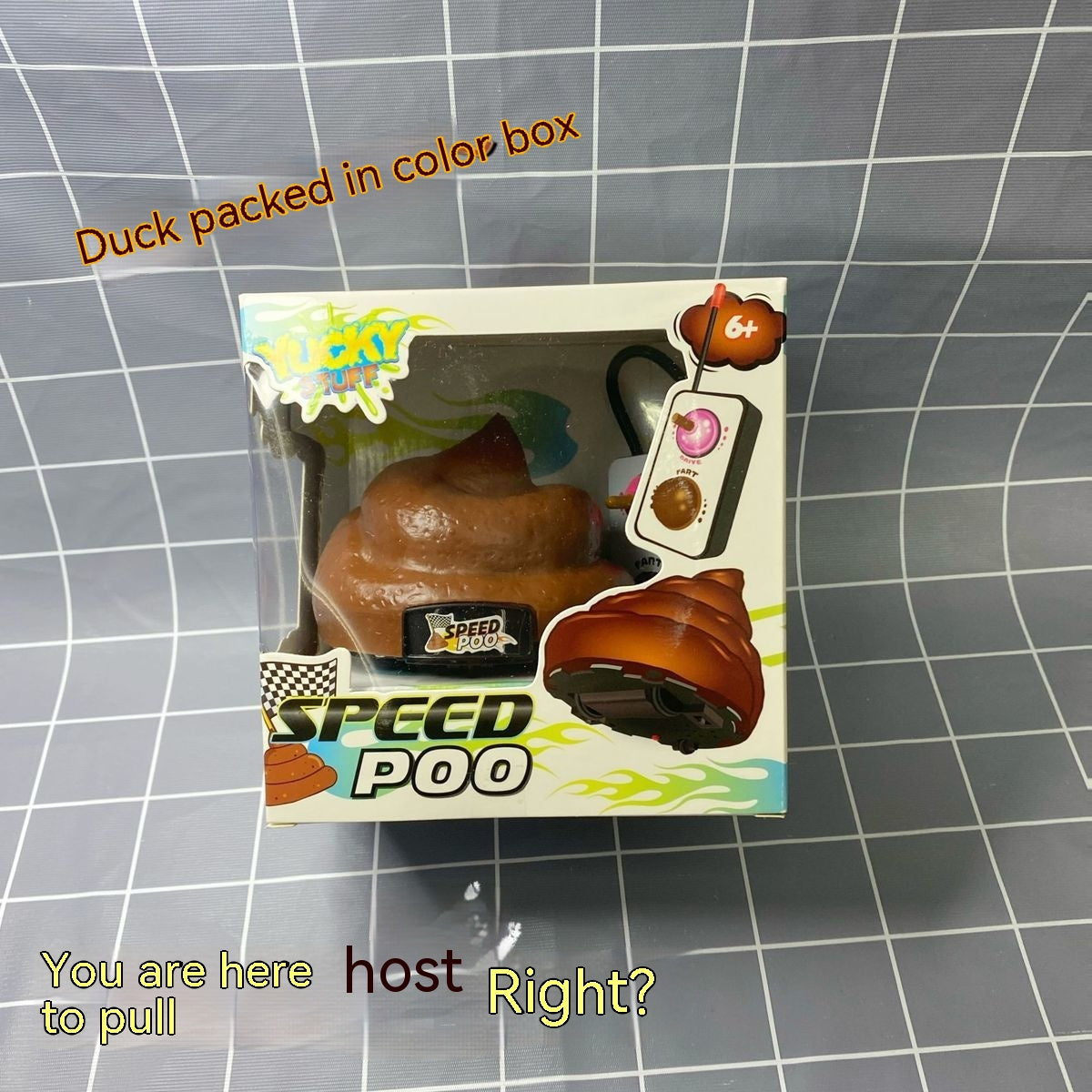 Télécommande Simulation Poop Toy Gift