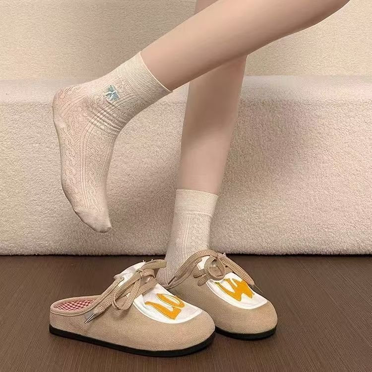 Femmes Slip En Vente Plateforme Française Mignon Mule Birken Chaussures Summer Soft Sole Anti Slip Clo