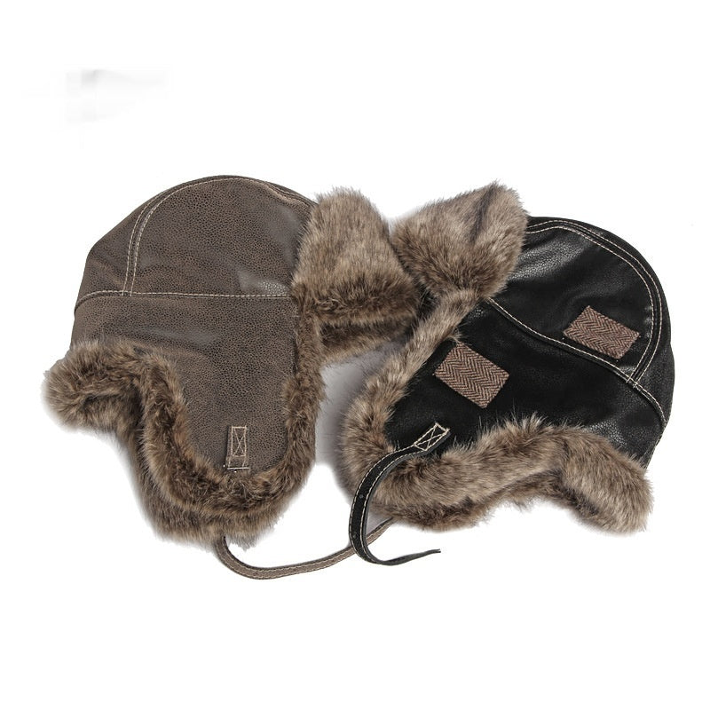 Style nord-est Hommes oreille d'hiver protection chaud Lei Feng Hat