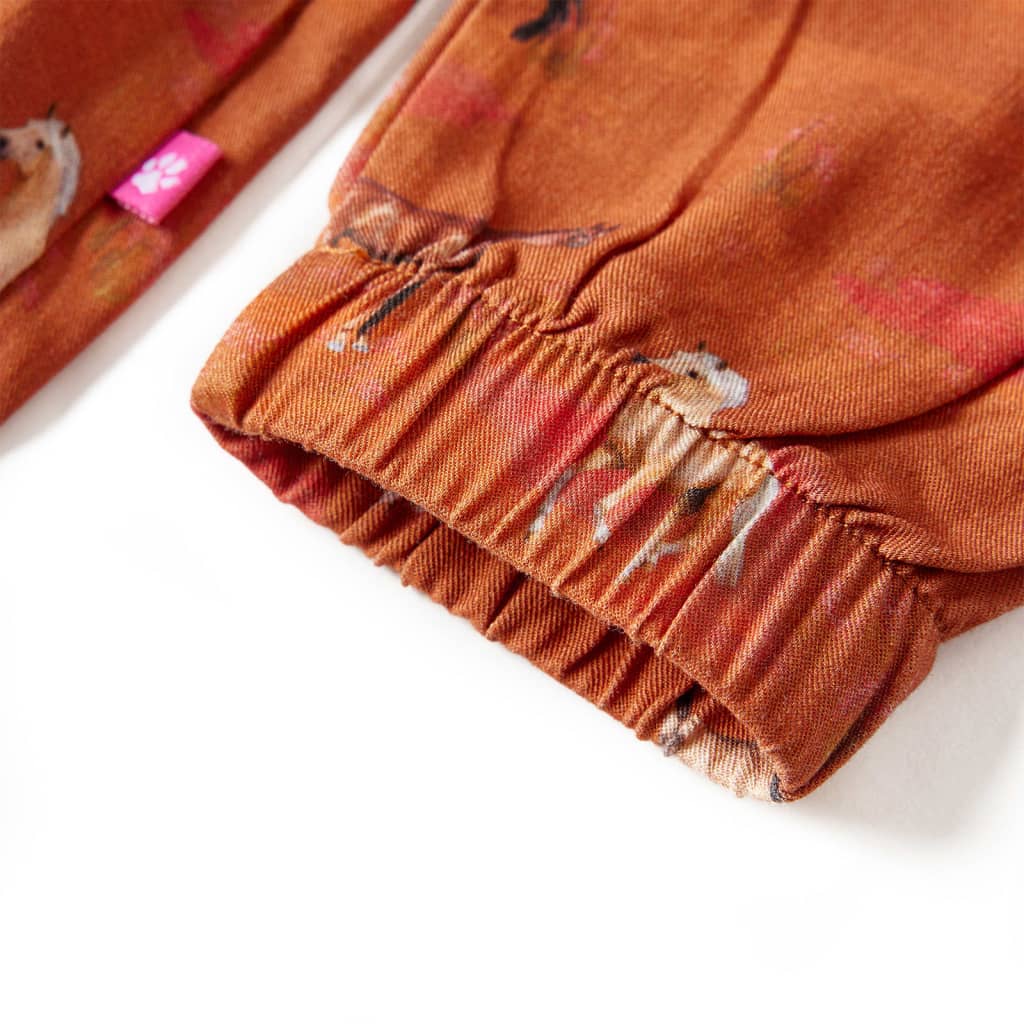Robe pour enfants cognac taille 116