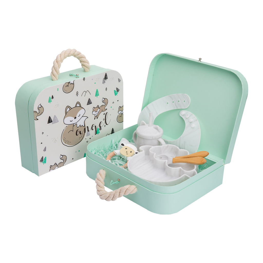 Ensemble de vaisselle pour nouveau-né Baby Silicone Bowl