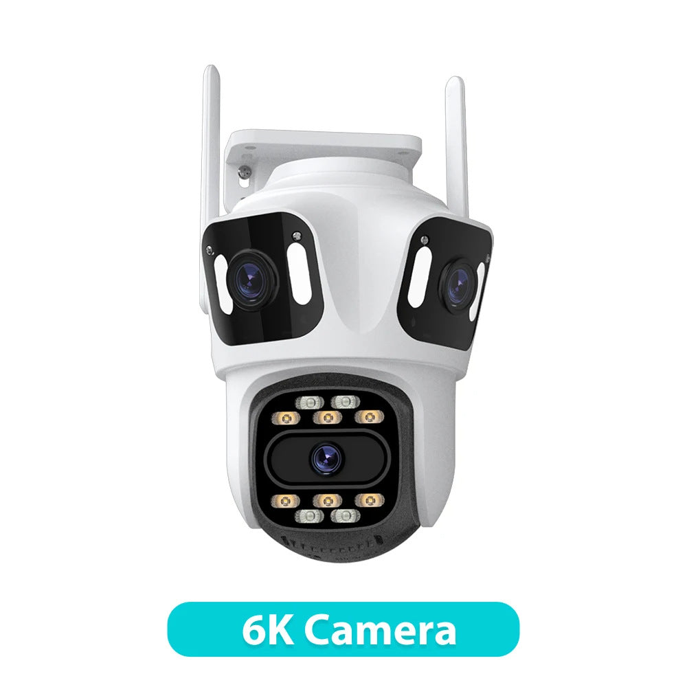Three 9MP Screens HD Camera Night Vision