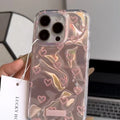 Eau Ripple amour téléphone cas grand trou