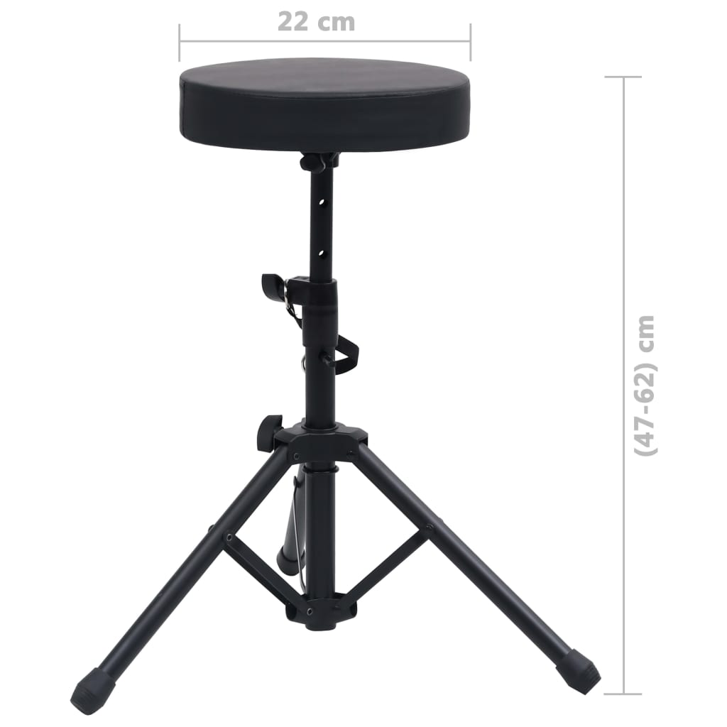 Porte-clés et tabouret Set noir