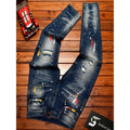 Jeans de patchwork à la mode coréenne