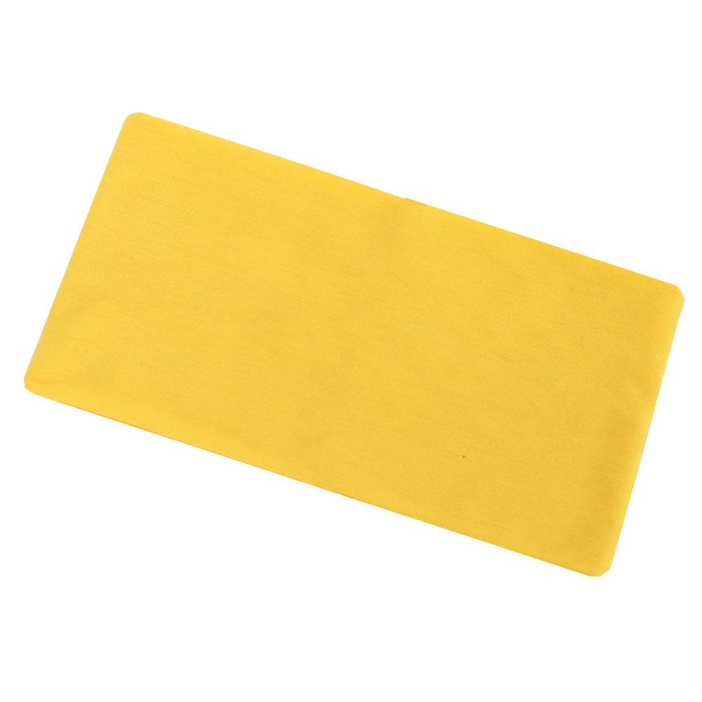 Candy Color Extra Wide Femmes bande de tête Coiffure Yoga Sports Bande élastique