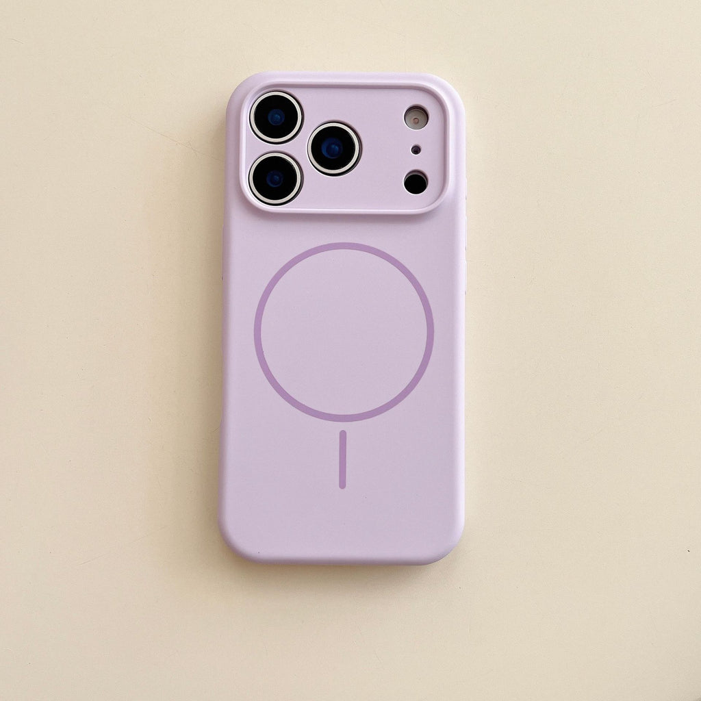 Precision Cut Silicone Magnetic Button Phone Case