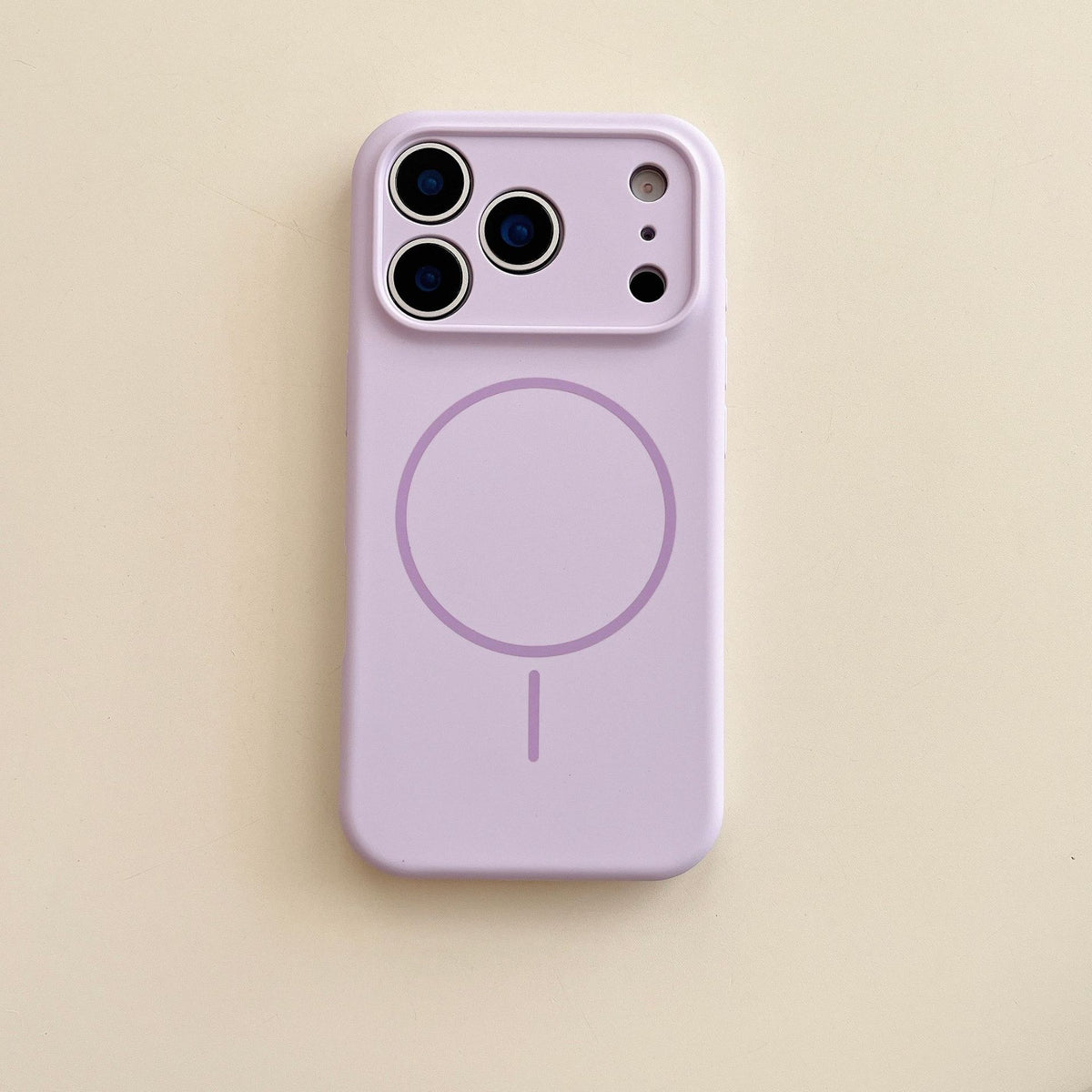 Precision Cut Silicone Magnetic Button Phone Case