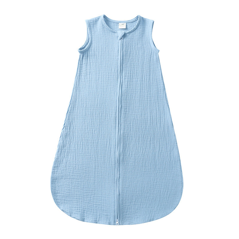 Sac de couchage bébé Linge de coton Style Veste de couleur solide