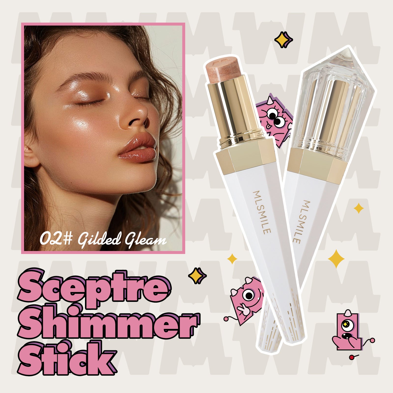 Bâton en surbrillance Set Skin-Tone Contour Brightening Stick