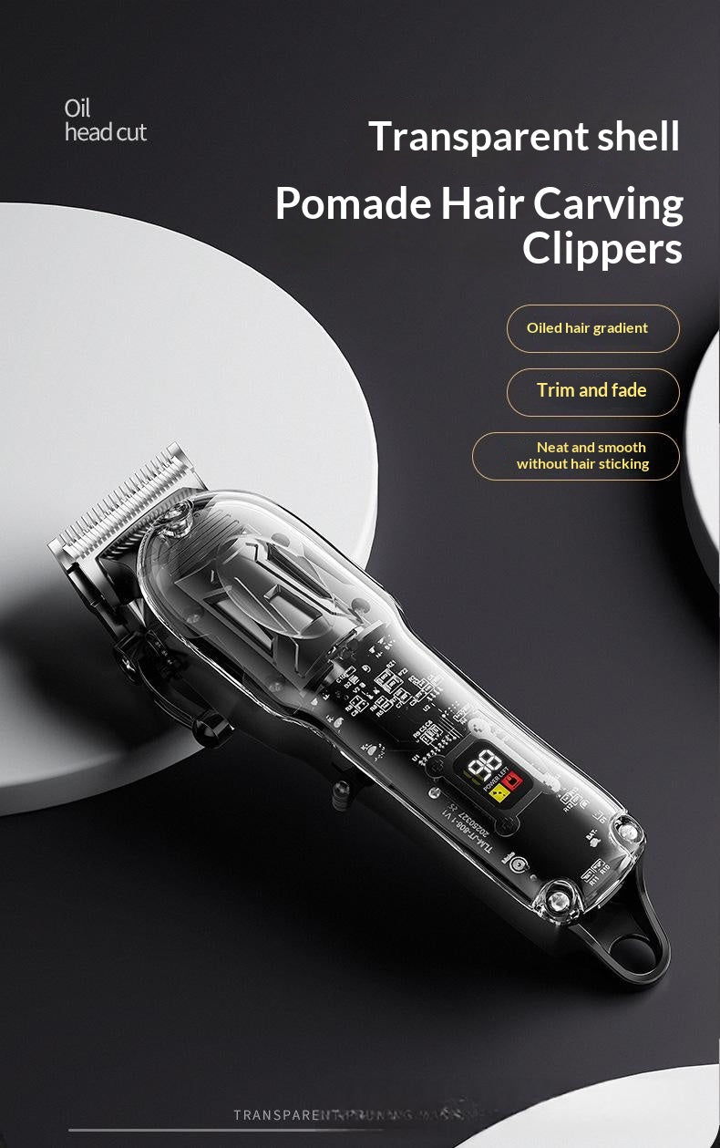 Clipper animal de haute puissance avec Shell transparent et affichage numérique
