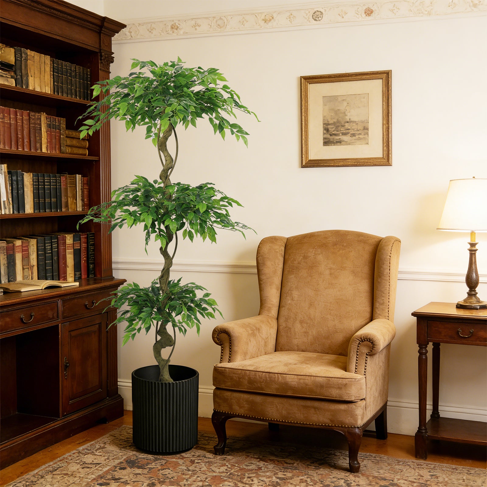 Arbre de ficus artificiel 6FT