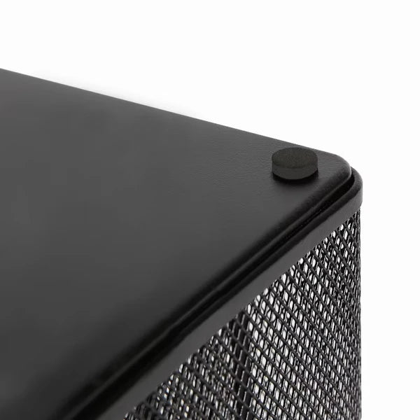 Mesh Medium Desktop Organizer Noir