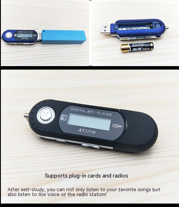 USB Direct Plug-in Ultra-long écran de veille MP3 avec affichage Lyrics