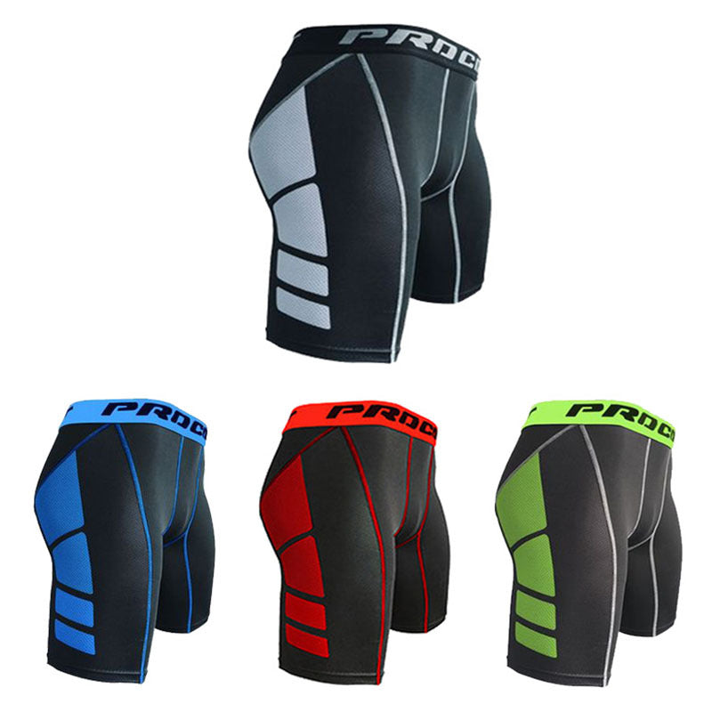 Hommes entraînement sportif Tight-Fit Cropped Shorts