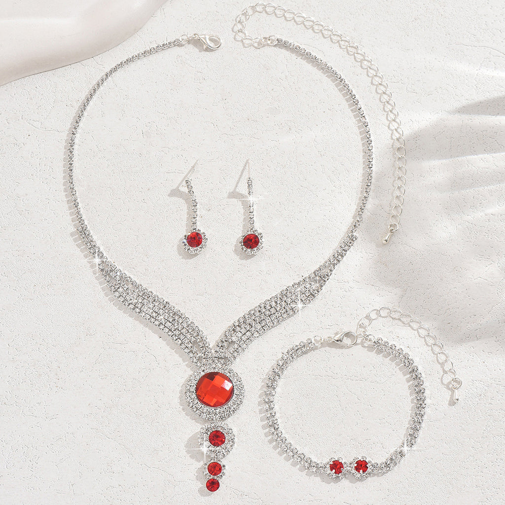 Collier geométrique de style européen et américain