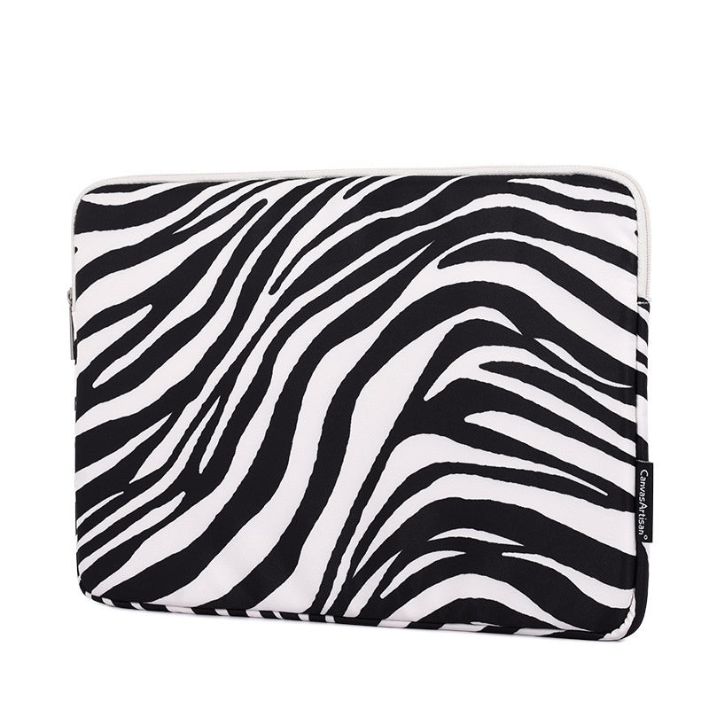 Pattern Zebra Casual Digital Notebook Protection Manche